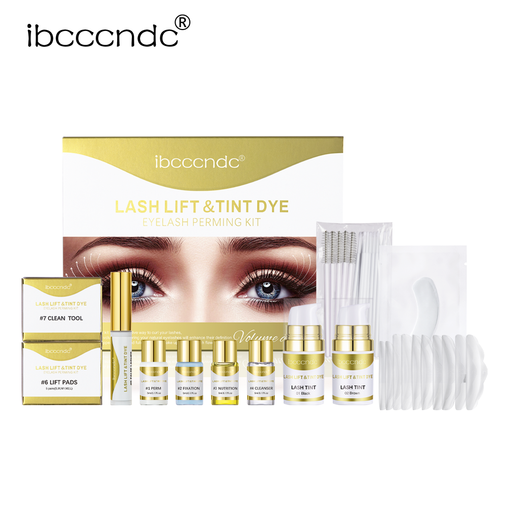 10set Semi Permanent Lash Lift - مراجعة Brow Lamination Kit وسعره